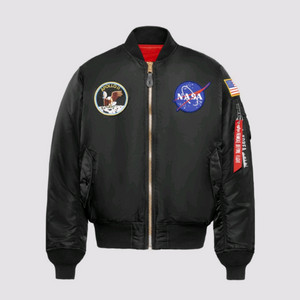 알파인더스트리 MA-1 아폴로 블랙 S(95) 새상품