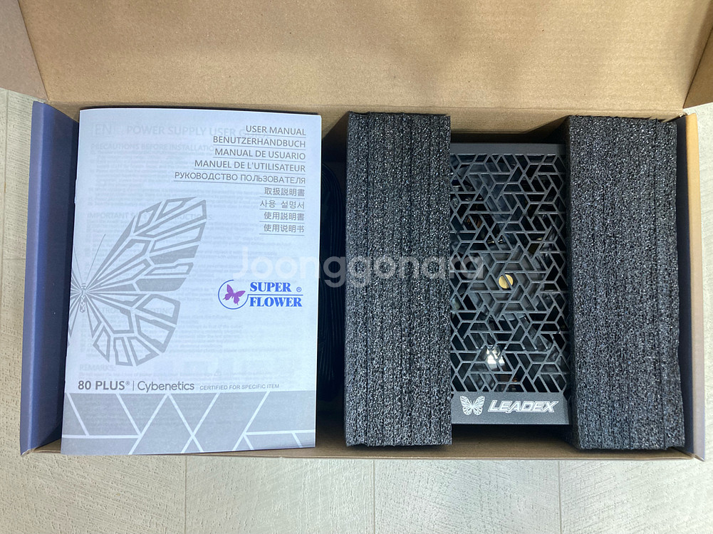 슈퍼플라워 레이덱 VII 850W 파워서플라이--2