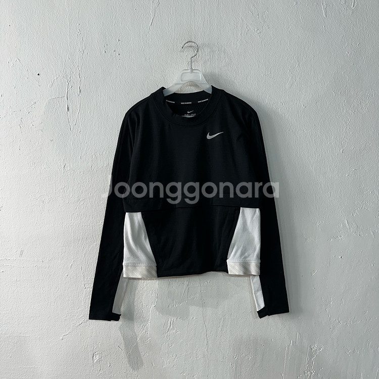 나이키 드라이핏 러닝 기모 맨투맨 여성S--0