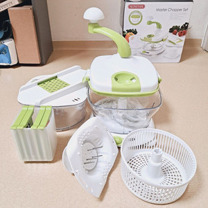 (새상품)콘스타 만능블랜더세트 다지기.채썰기.강판.탈수기.계란휘핑.얼음등