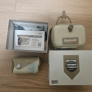 부쉬넬 A1 슬로프 골프 거리측정기 베이지색 풀박스(카네정품)