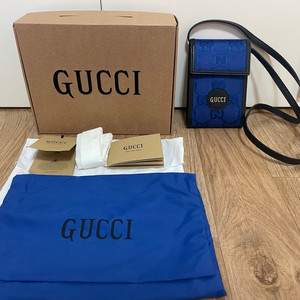 구찌 오프 더 그리드 미니백 블루