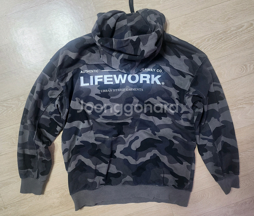 라이프워크 후드티--1