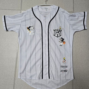 kt wiz 스누피 유니폼 95 사이즈 노마킹 판매