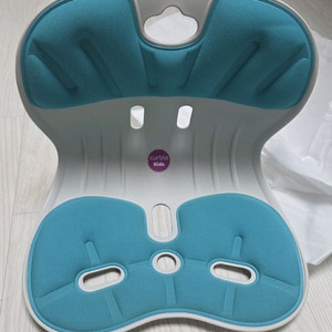 커블체어 키즈 아쿠아 블루