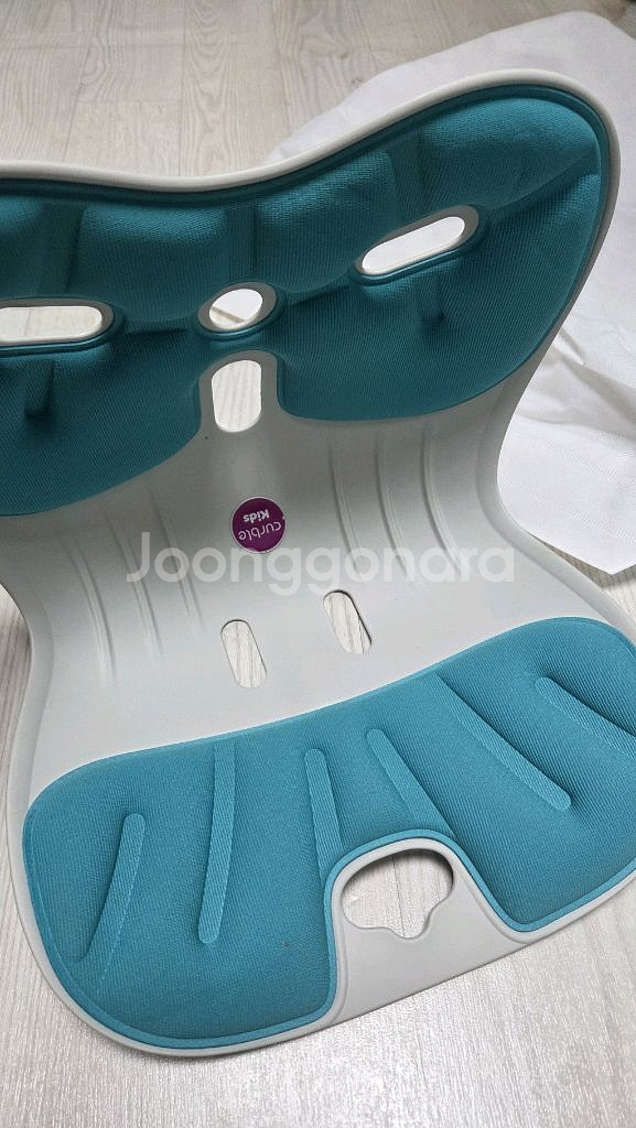 커블체어 키즈 아쿠아 블루--2