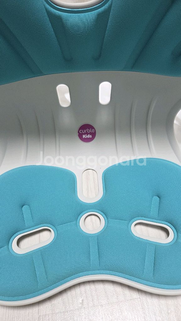 커블체어 키즈 아쿠아 블루--1