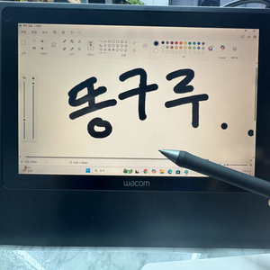 와콤 타블렛 신티크12인치 lcd dtz1200w
