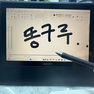 택포 와콤 타블렛 신티크12인치 lcd dtz1200w