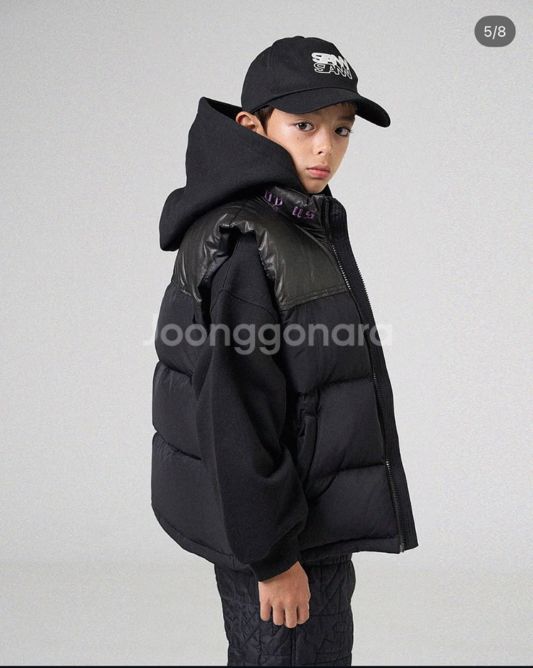 SANN 히로 패딩 베스트 조끼 150사이즈--0