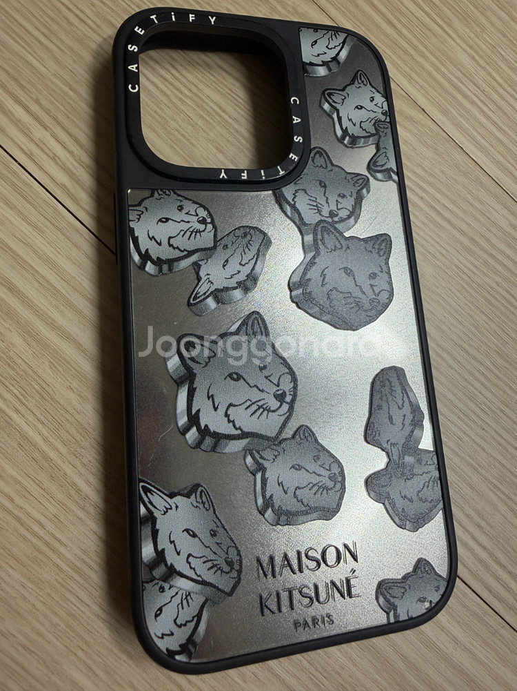 케이스티파이 메종키츠네 아이폰16 프로 케이스--0