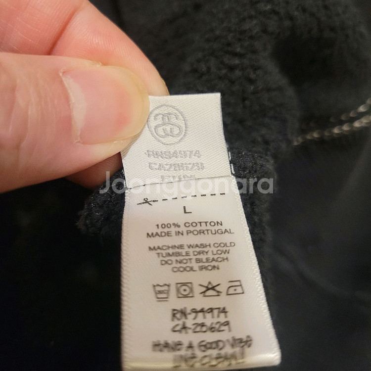 스투시 콘트라스트 스티치 맨투맨 L--6