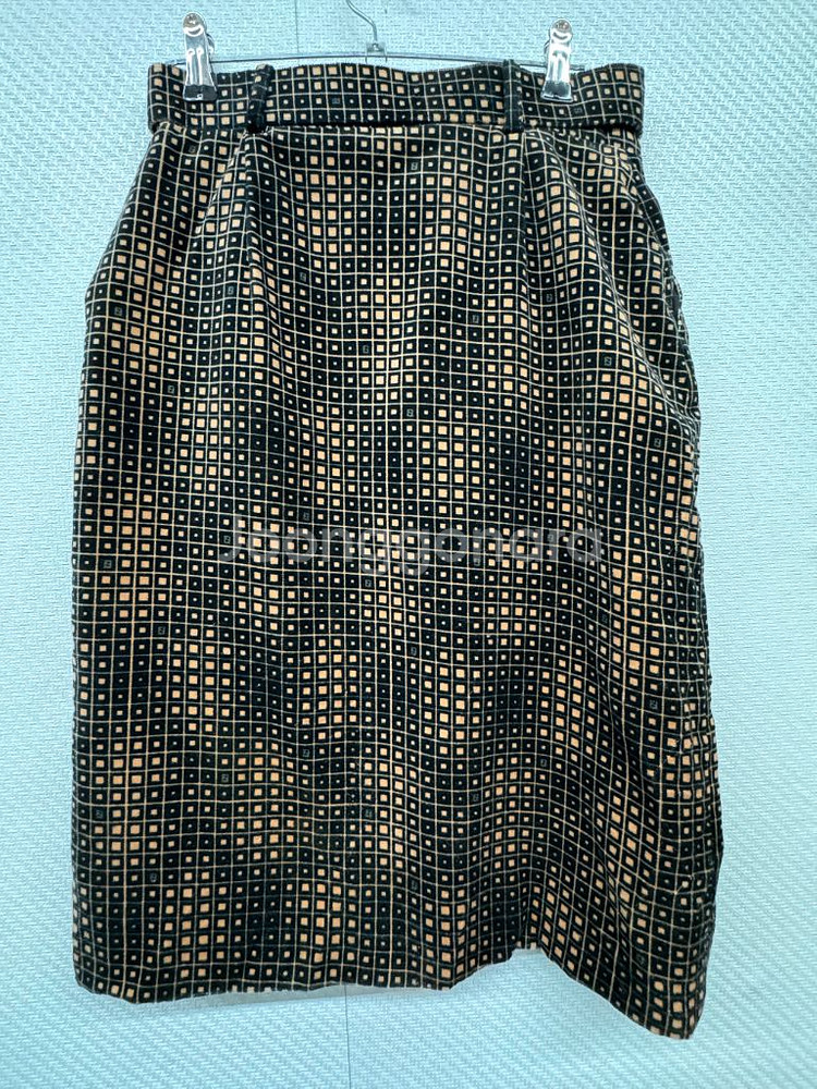 펜디 진스 벨벳패턴 스커트 (26)--4