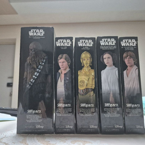 반다이 SHF 스타워즈 에피소드 4~5세트