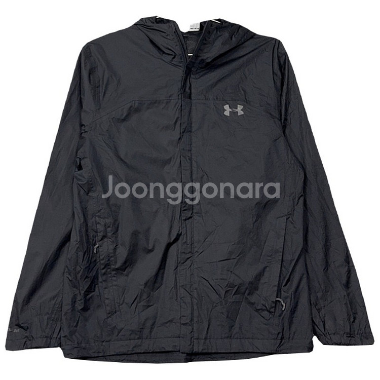 언더아머 그레이 로고 기능성 바람막이 MD / M / M--0