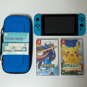 닌텐도 스위치 배터리개선판, 포켓몬스터 게임