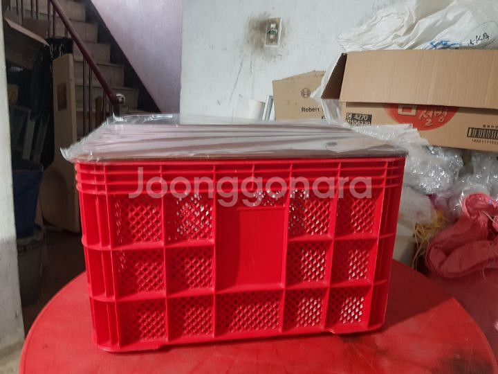 캠핑용 박스상판 .폴딩/우유--2