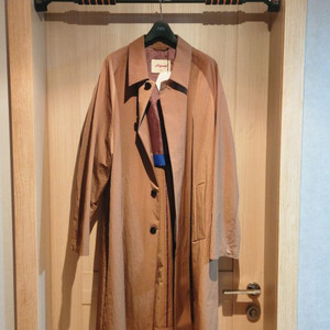 (새상품)TNGT 시그널 오버핏 트렌치싱글 자켓 M