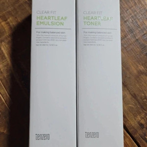 미개봉/텐제로 어성초 토너+에멀전