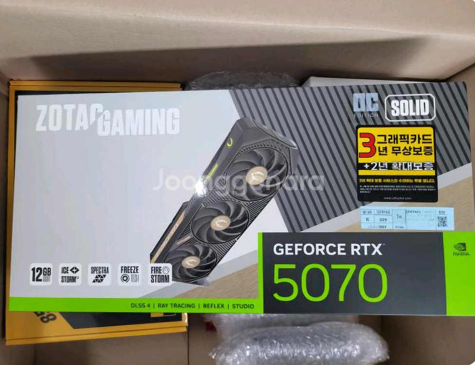 미개봉)ZoTac RTX 5070 판매합니다--0
