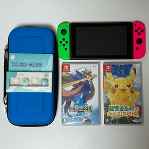 닌텐도 스위치 배터리개선판, 포켓몬스터 게임