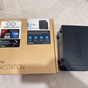 DS718+ NAS + WD Red 2TB 하드디스크