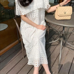 바이씨니 세일러펀칭 원피스