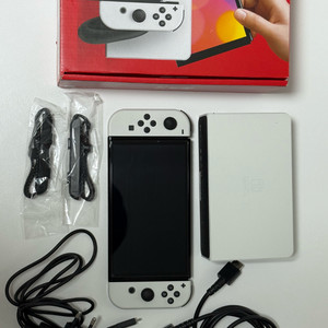 닌텐도 스위치 OLED 화이트 풀박스