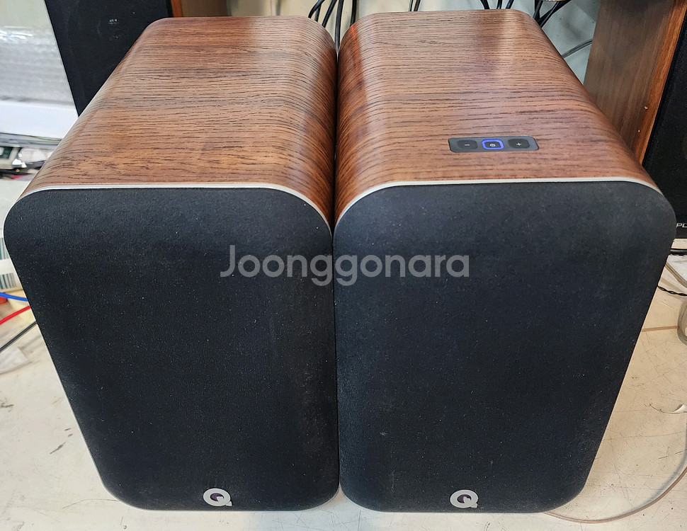 Q 어쿠스틱 북쉘프 m20 스피커--1