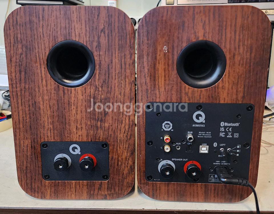 Q 어쿠스틱 북쉘프 m20 스피커--3
