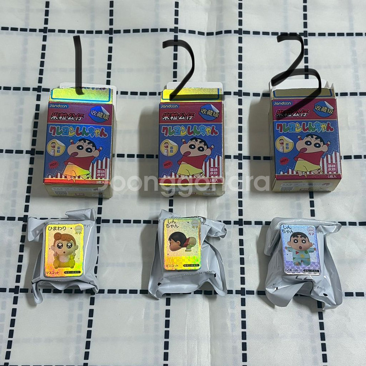 짱구 쌀알피규어 아기버전 미니피규어 풀박스 / 개별--3