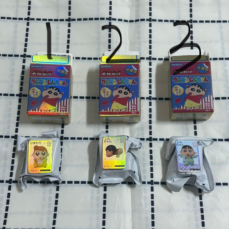 짱구 쌀알피규어 아기버전 미니피규어 풀박스 / 개별 이미지