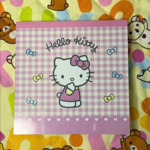 헬로키티 사각메모지 [일본정품 새상품]