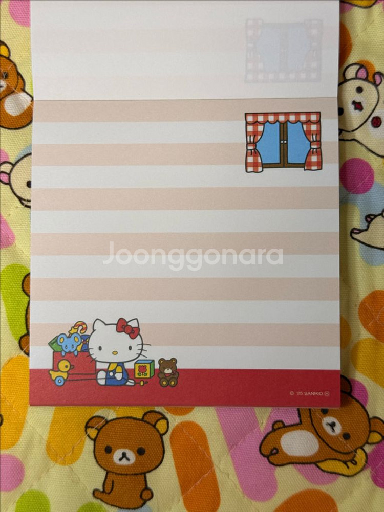 헬로키티 사각메모지 [일본정품 새상품]--2