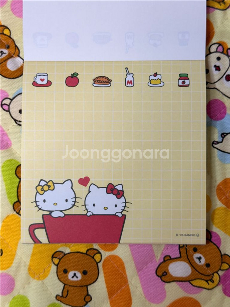 헬로키티 사각메모지 [일본정품 새상품]--3