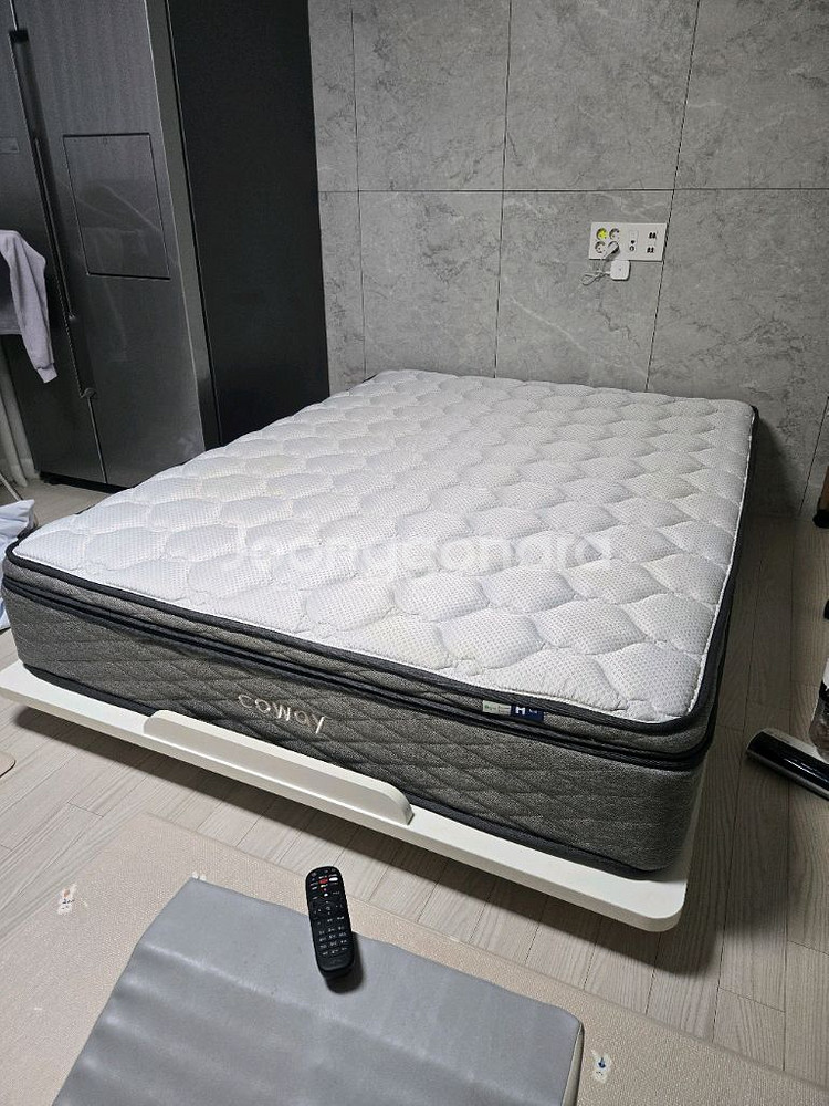 코웨이 프라임 매트리스 퀸사이즈&저상형 프레임--2