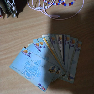 서울sk나이츠 04-05시즌 지류티켓(학체 첫 시즌)