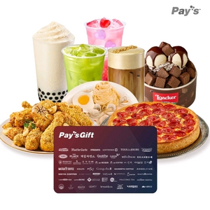 43000)) 페이즈(아웃백,빕스,롯데리아,서가앤쿡,매드포갈릭 메가커피 공차 설빙) /맥도날드 스마일기프트 애슐리