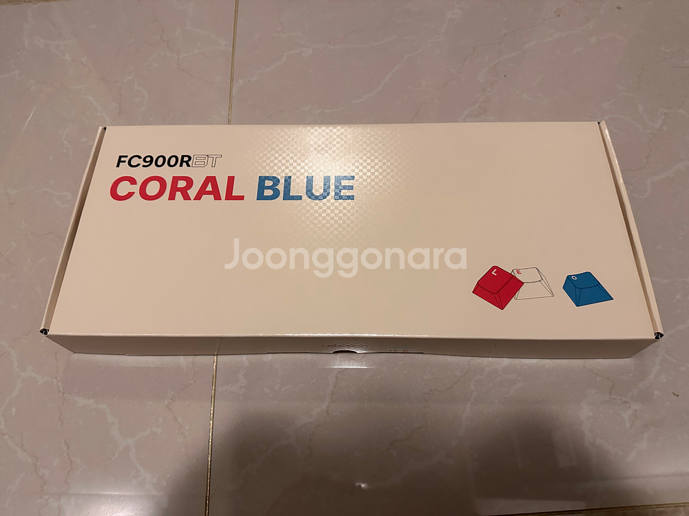 레오폴드 FC900R BT MX2A 코랄블루 영문 적축--0