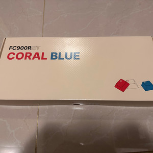 레오폴드 FC900R BT MX2A 코랄블루 영문 적축