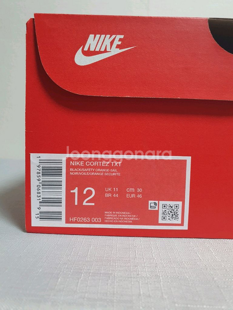 [ 새상품 / 정품 ] 300mm 나이키 코르테즈 TX--6