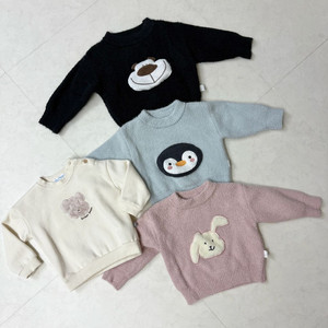 아기동물니트/기모 맨투맨