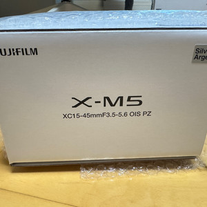 [새상품]후지필름 X-M5(실버)+15-45mm번들렌즈