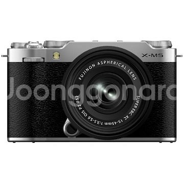 [새상품]후지필름 X-M5(실버)+15-45mm번들렌즈--3