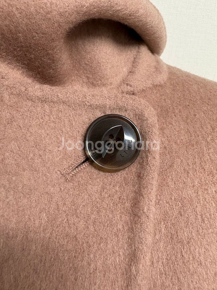 라인 핸드메이드 캐시 코트 M--2