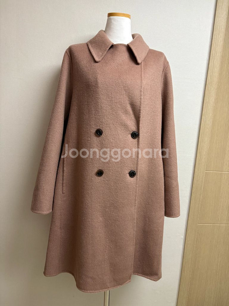 라인 핸드메이드 캐시 코트 M--1