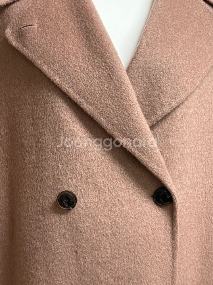 라인 핸드메이드 캐시 코트 M--3