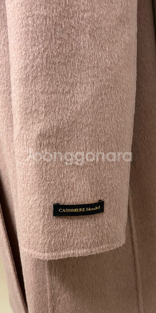 라인 핸드메이드 캐시 코트 M--4