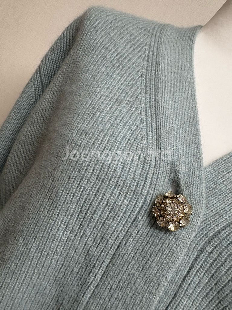 러브앤쇼 라쿤울 가디건--1