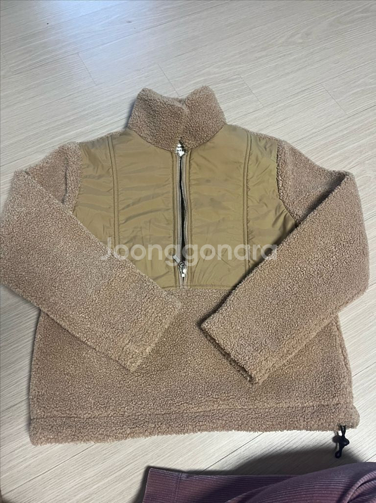 더뉴소사이어티 아노락 플리스 자켓--0